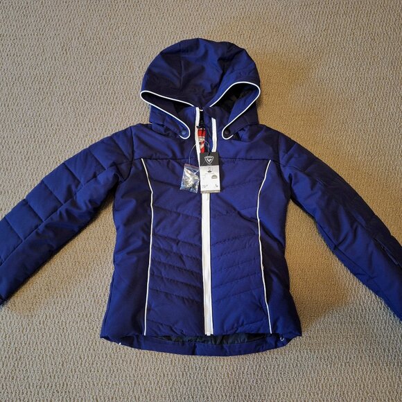 Rossignol Girls Size 10 Polydown Ski Jacket, BNWT - Picture 1 of 5